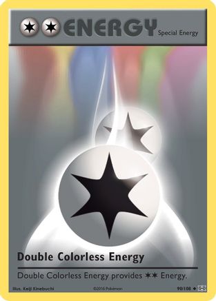 Double Colorless Energy 090 XY Evolutions - Uncommon