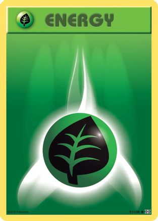 Grass Energy 091 XY Evolutions - Common