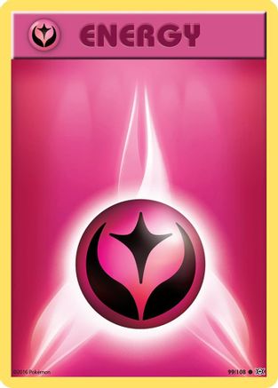 Fairy Energy 099 - Reverse Holofoil XY Evolutions - Common