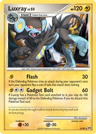 Luxray - 5/99/099 Deck Exclusives - Rare