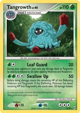 Tangrowth - 10/99 (DPPt Arceus)/099 Deck Exclusives - Rare