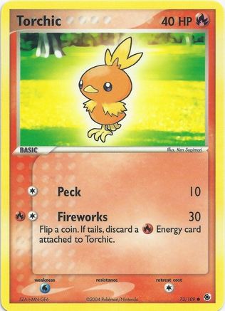 Torchic EX Battle Stadium - Common