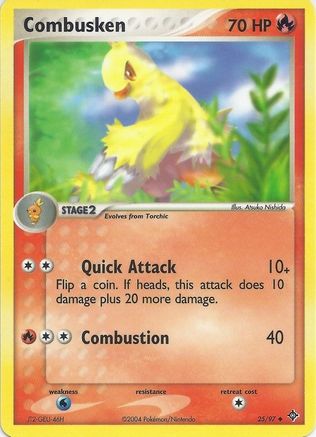 Combusken EX Battle Stadium - Uncommon