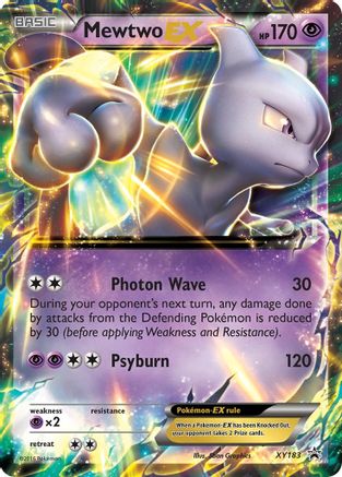 Mewtwo EX XY183 - Holofoil XY Promos - Promo