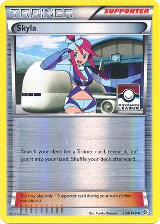 Skyla (Pokemon League) 134/149 - Reverse Holofoil League & Championship Cards - Promo