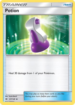Potion 127 - Reverse Holofoil SM Base Set - Uncommon