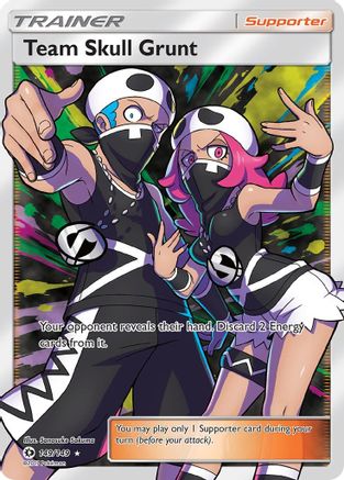 Team Skull Grunt (Full Art) 149 - Holofoil SM Base Set - Ultra Rare