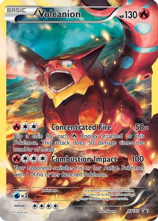 Volcanion XY185 - Holofoil XY Promos - Promo