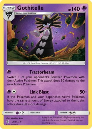 Gothitelle 054 SM Guardians Rising - Rare
