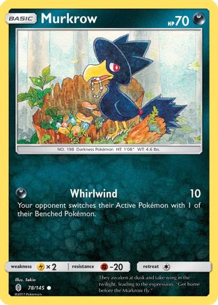Murkrow 078 SM Guardians Rising - Common