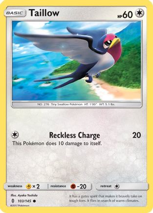 Taillow 103 SM Guardians Rising - Common