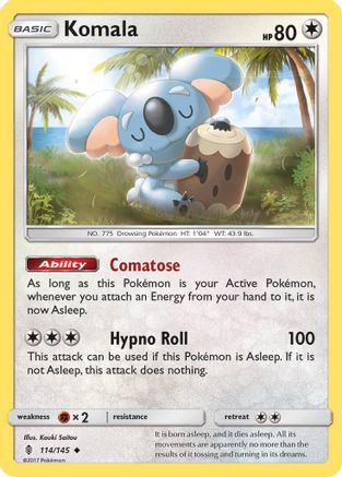 Komala 114 SM Guardians Rising - Uncommon