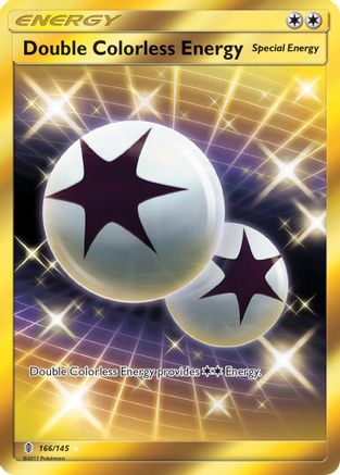 Double Colorless Energy (Secret)/145 - Holofoil SM Guardians Rising - Secret Rare