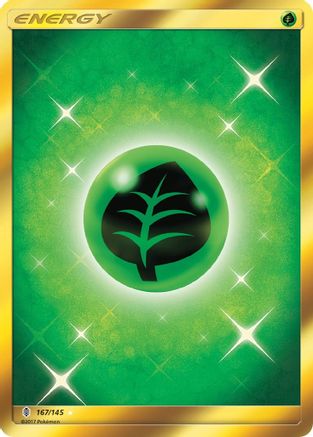 Grass Energy (Secret)/145 - Holofoil SM Guardians Rising - Secret Rare