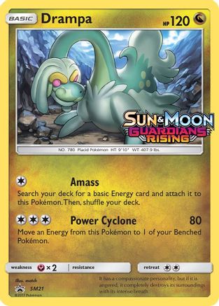 Drampa - SM21 (Prerelease) - Holofoil SM Promos - Promo