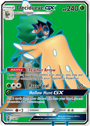 Decidueye GX SM37 - Holofoil SM Promos - Promo