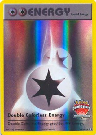 Double Colorless Energy - 90/108 (North America Championships)/108 - Holofoil League & Championship Cards - Promo