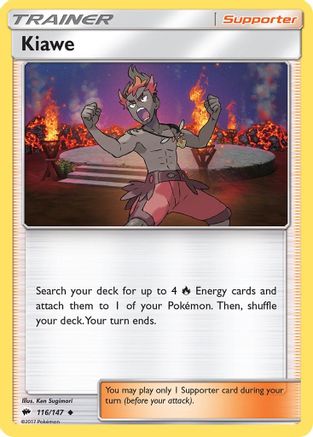 Kiawe 116 SM Burning Shadows - Uncommon