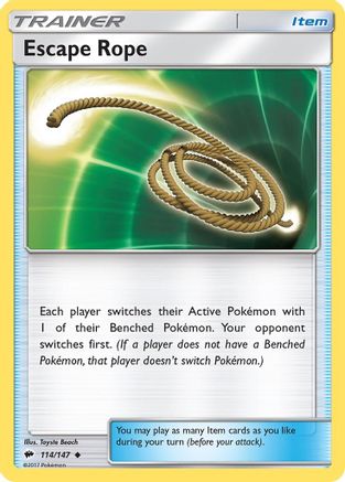 Escape Rope 114 SM Burning Shadows - Uncommon