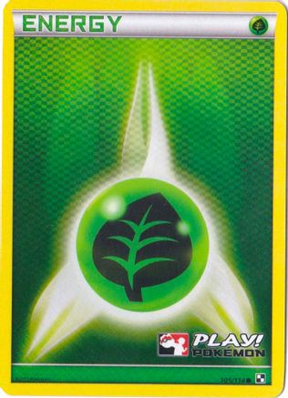 Grass Energy (Play! Pokemon) 105/114 - Holofoil League & Championship Cards - Promo