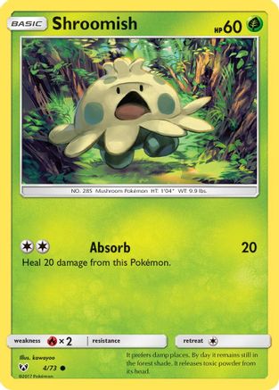 Shroomish 004 Shining Legends - Common