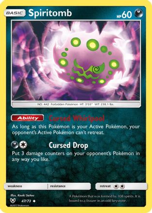 Spiritomb Shining Legends - Uncommon