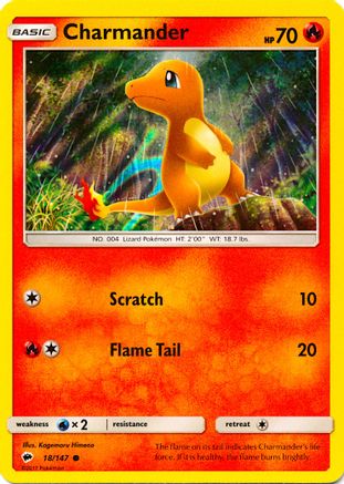 Charmander (Premium Collection Promo) 018/147 - Holofoil Miscellaneous Cards & Products - Promo