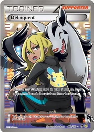 Delinquent (Full Art) 98b/122 - Holofoil Alternate Art Promos - Promo