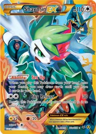 Shaymin EX - 77a/108/108 - Holofoil Alternate Art Promos - Promo