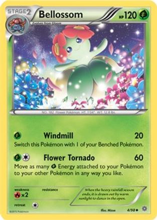 Bellossom (Cosmos Holo) 004/98 - Holofoil Miscellaneous Cards & Products - Promo