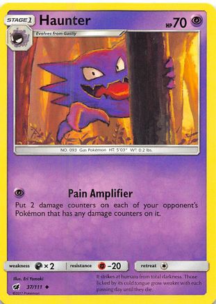 Haunter 037 SM Crimson Invasion - Uncommon