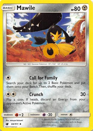 Mawile 064 SM Crimson Invasion - Uncommon