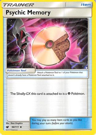 Psychic Memory 098 SM Crimson Invasion - Uncommon