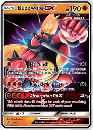 Buzzwole GX - SM69 - Holofoil SM Promos - Promo