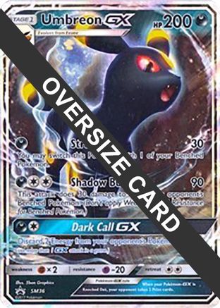 Umbreon GX - SM36 - Holofoil Jumbo Cards - Promo