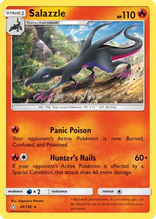 Salazzle SM Ultra Prism - Rare