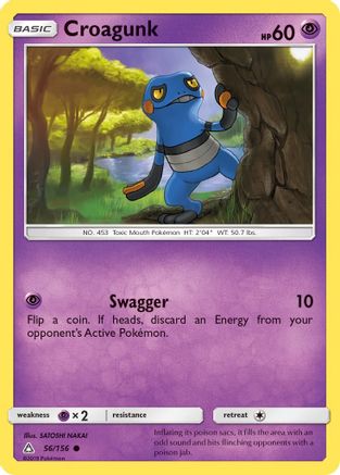 Croagunk 056 SM Ultra Prism - Common