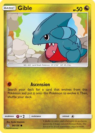 Gible (96) (96) 096 SM Ultra Prism - Common