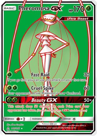 Pheromosa GX (Full Art) - Holofoil SM Ultra Prism - Ultra Rare