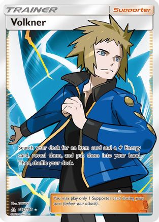 Volkner (Full Art) - Holofoil SM Ultra Prism - Ultra Rare