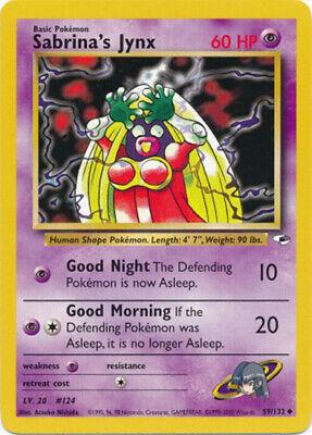 Sabrina's Jynx 059 - Unlimited Gym Heroes - Uncommon