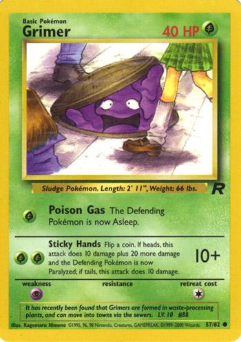 Grimer 057 - Unlimited Team Rocket - Common