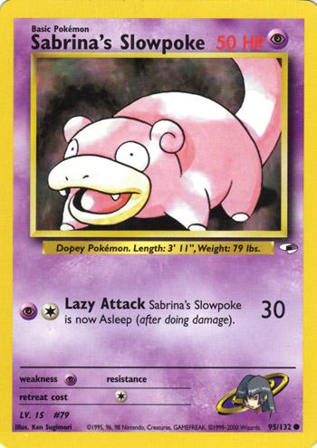 Sabrina's Slowpoke 095 - Unlimited Gym Heroes - Common