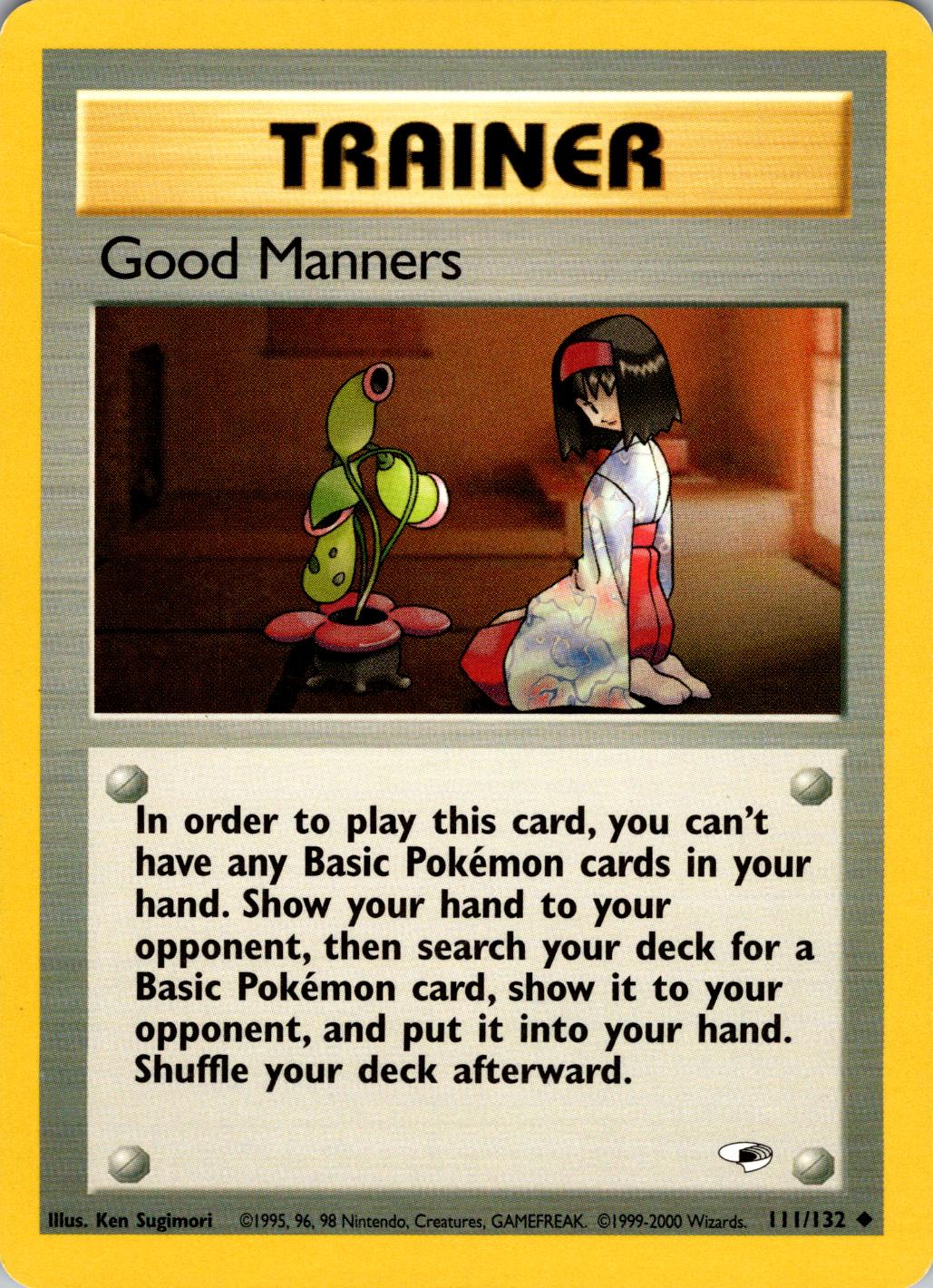 Good Manners 111 - Unlimited Gym Heroes - Uncommon