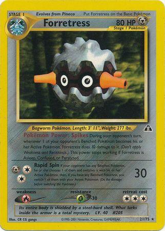 Forretress (21) (21) 021/75 - Unlimited Neo Discovery - Rare