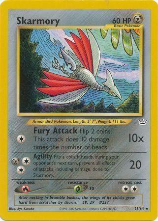 Skarmory 023 - Unlimited Neo Revelation - Rare