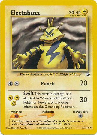 Electabuzz 033 - Unlimited Neo Genesis - Uncommon
