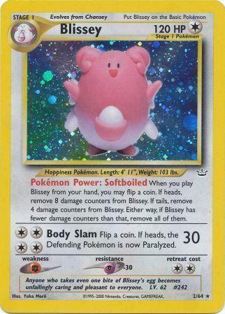 Blissey/64 - Unlimited Holofoil Neo Revelation - Holo Rare