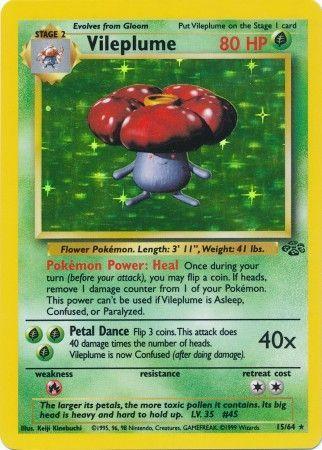 Vileplume (15) (15) 015 - Unlimited Holofoil Jungle - Holo Rare