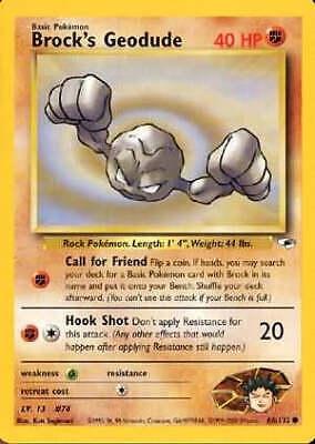 Brock's Geodude (66) (66) 066 - Unlimited Gym Heroes - Common